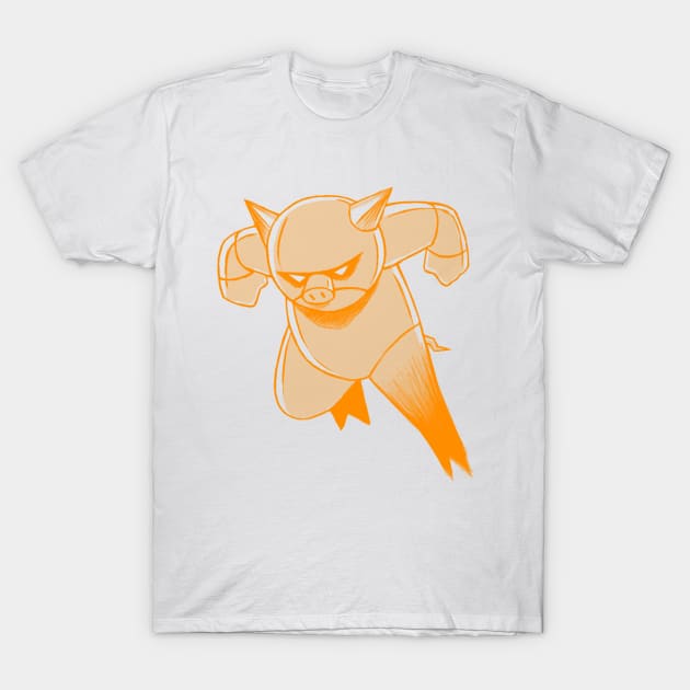 Hogmog Orange Version T-Shirt by sketchbooksage